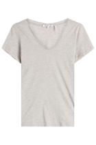 Helmut Lang Helmut Lang Cotton T-shirt With Cashmere - Grey