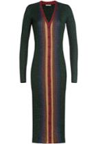 Marco De Vincenzo Marco De Vincenzo Striped Metallic Cardigan - Multicolor