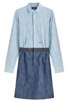 Dsquared2 Dsquared2 Patchwork Denim Shirtdress