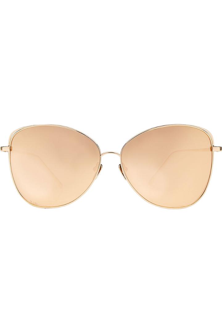 Linda Farrow Linda Farrow Nicole Warne Oversize Sunglasses