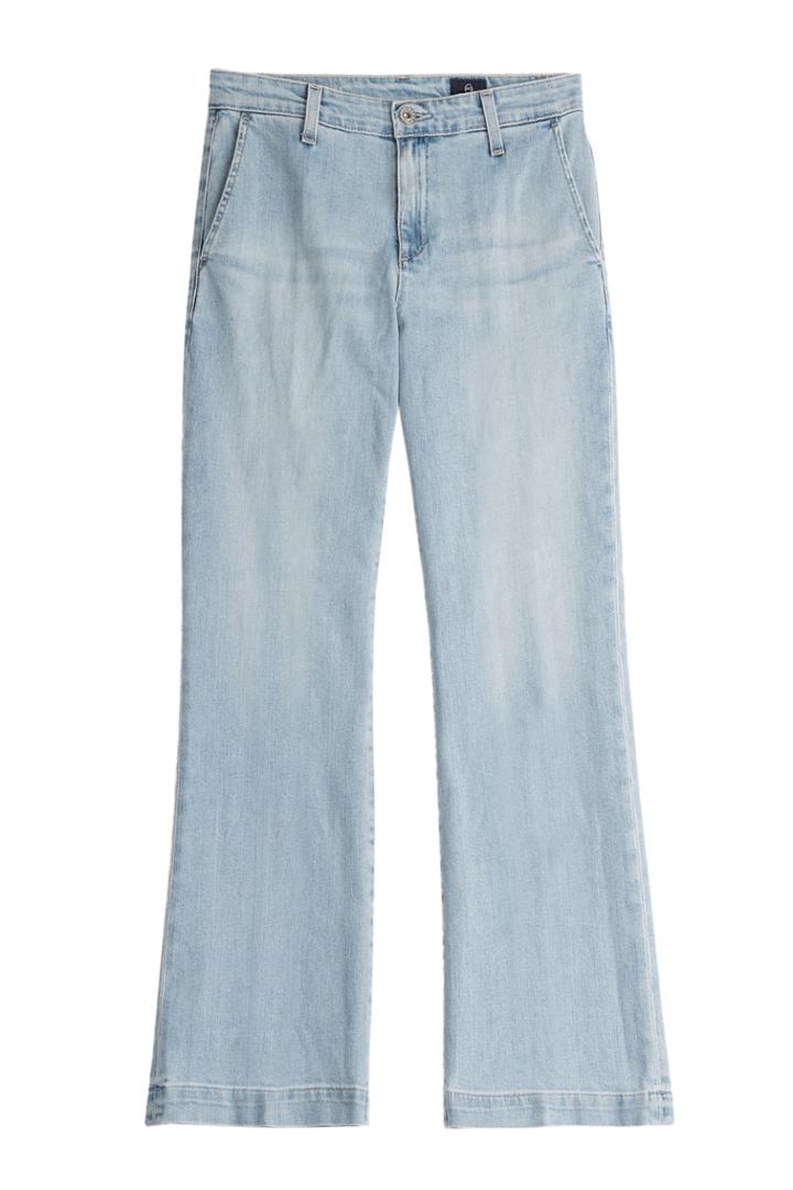 Ag Adriano Goldschmied Ag Adriano Goldschmied Layla Cropped Jeans - Blue