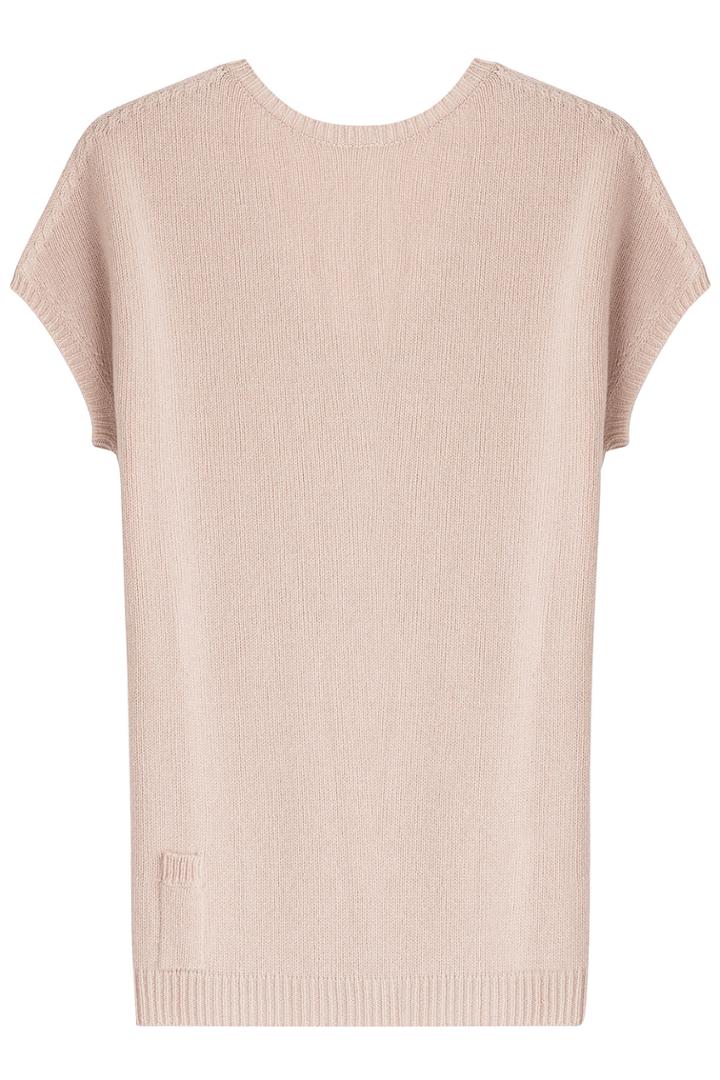 Agnona Agnona Cashmere Top - Beige