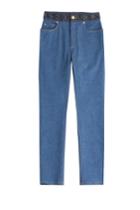 Alexander Mcqueen Alexander Mcqueen Cropped Jeans - Blue