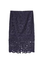Ralph Lauren Polo Ralph Lauren Polo Lace Pencil Skirt With Cotton
