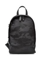 Valentino Valentino Camouflage Backpack With Leather