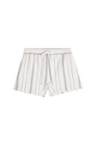 See By Chloé See By Chloé Striped Shorts With Cotton And Linen