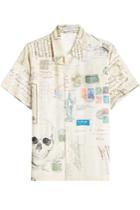 Alexander Mcqueen Alexander Mcqueen Printed Short-sleeve Shirt