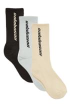 Yeezy Yeezy Calabasas 3 Pack Of Cotton Socks