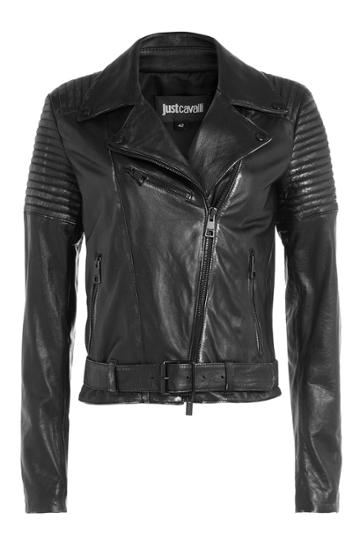 Just Cavalli Just Cavalli Leather Biker Jacket