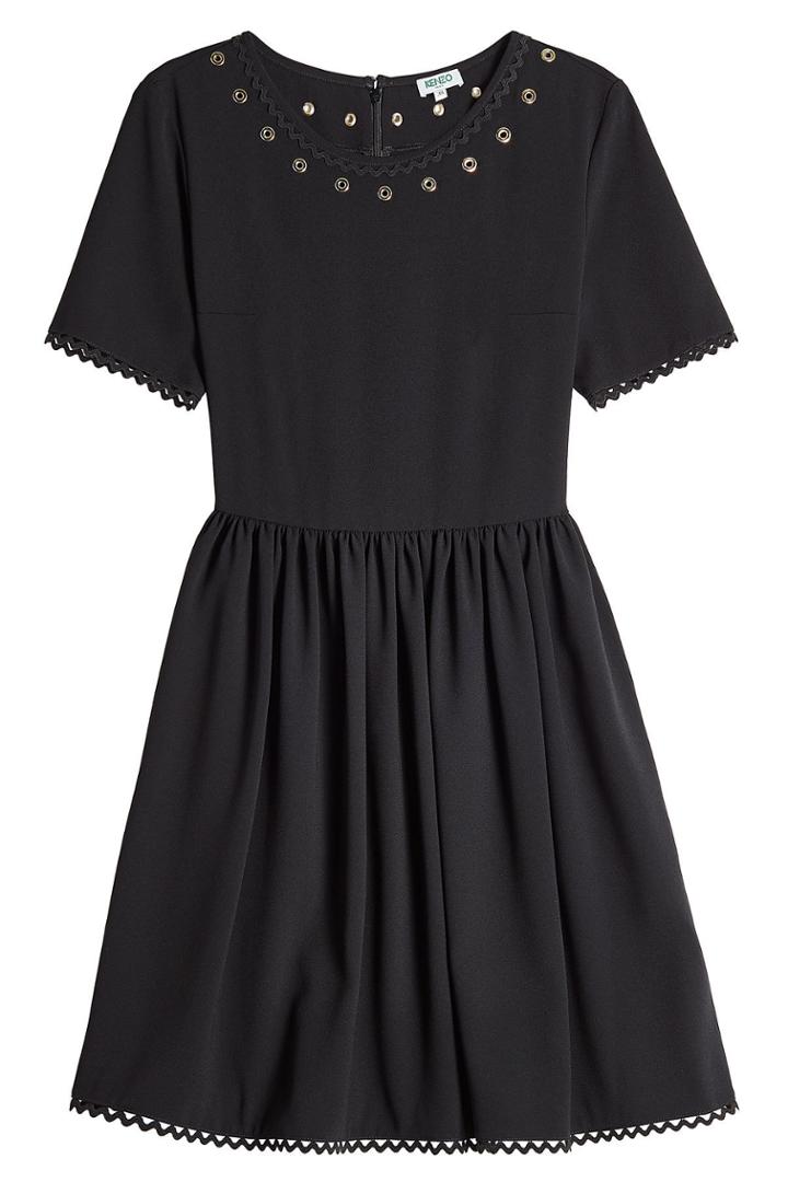 Kenzo Kenzo Embellished Dress - Black
