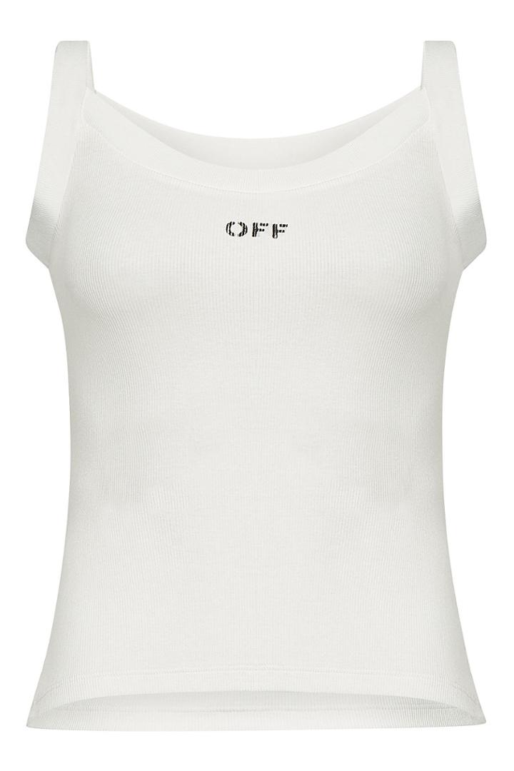 Off-white Off-white Logo Cotton Tank