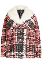 Rag & Bone Rag & Bone Jacket With Wool, Cotton And Shearling Collar