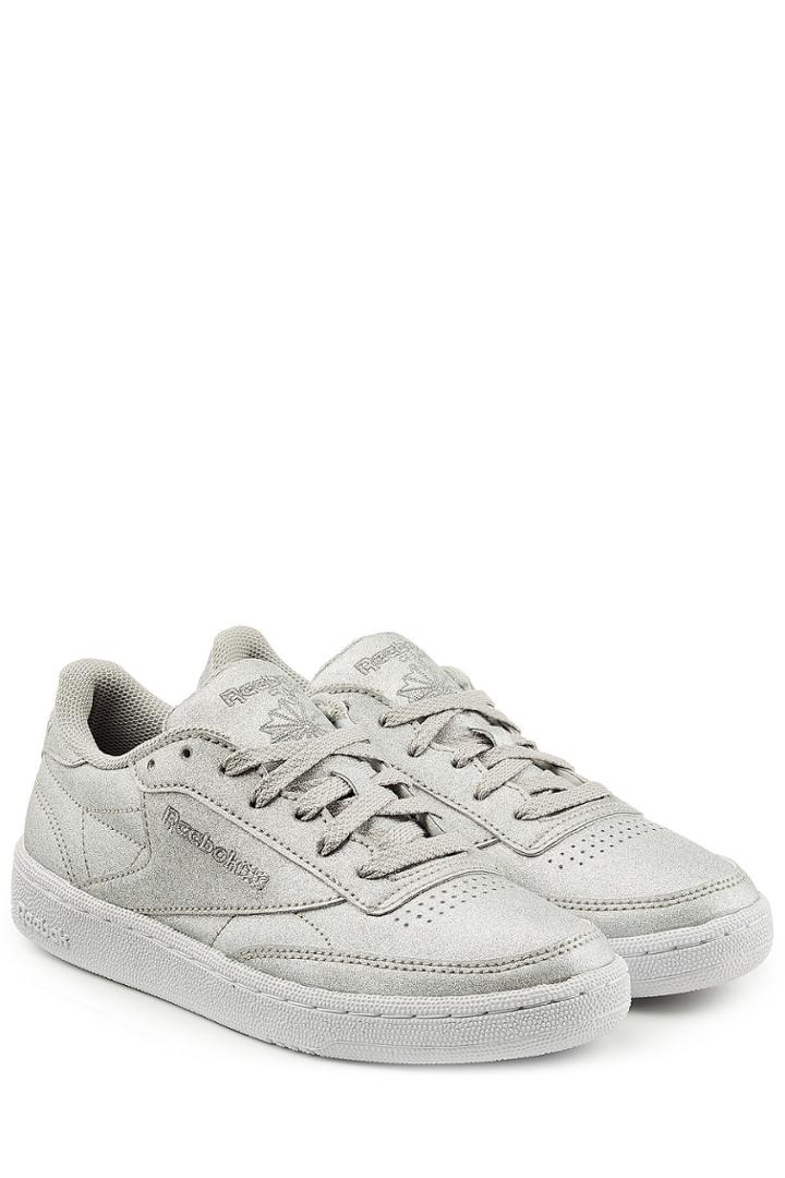 Reebok Reebok Club C 85 Diamond Sneakers In Metallic Leather