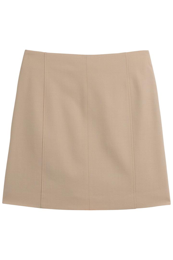 Maison Margiela Maison Margiela Stretch Wool Skirt - Beige