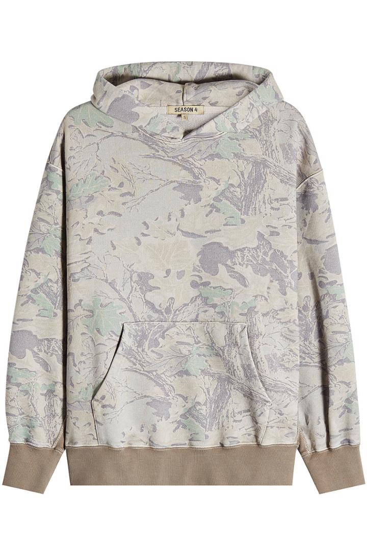 Yeezy Yeezy Printed Cotton Hoodie