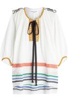 Sonia Rykiel Sonia Rykiel Embroidered Tunic With Cotton And Linen