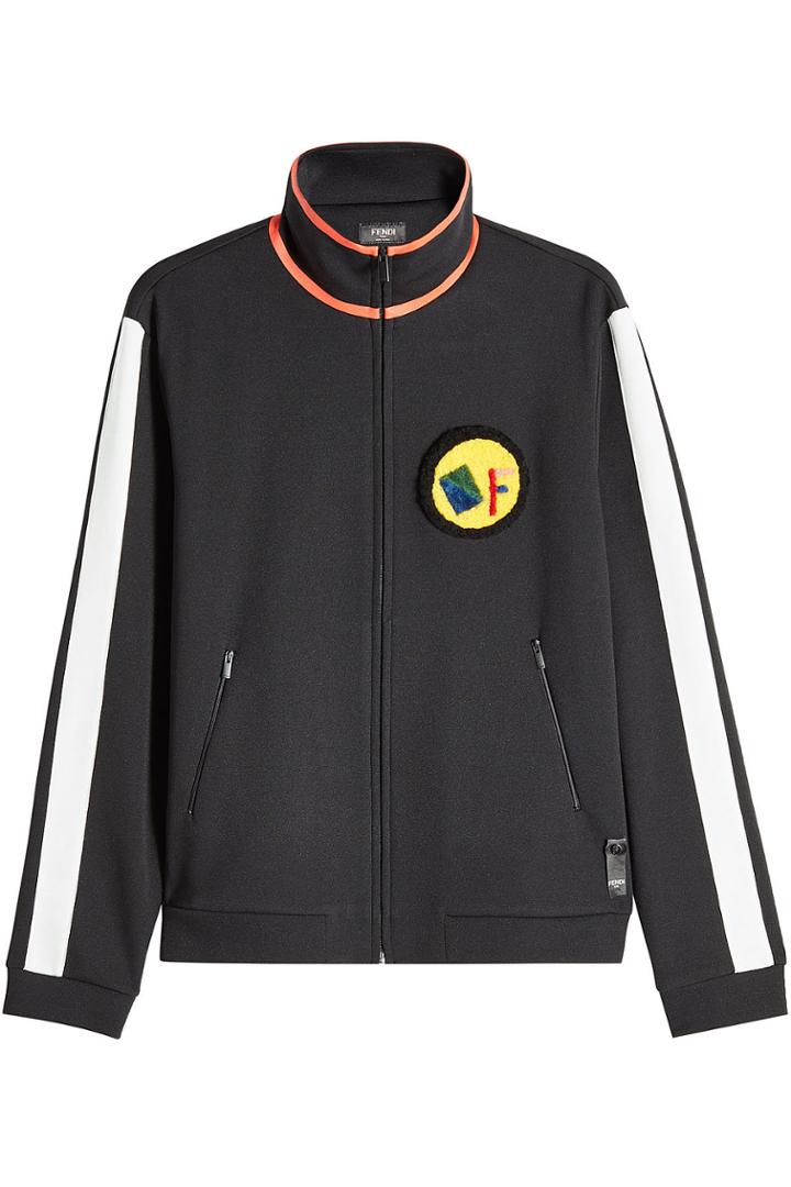 Fendi Fendi Zipped Jacket With Cotton