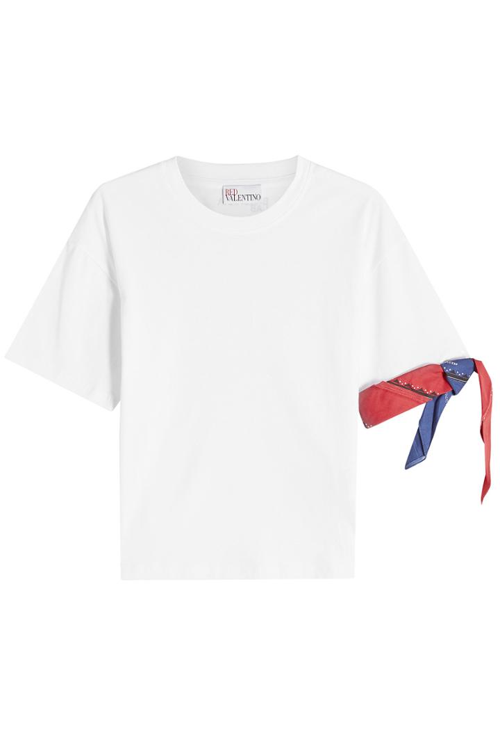 Red Valentino Red Valentino Bandana Cotton T-shirt