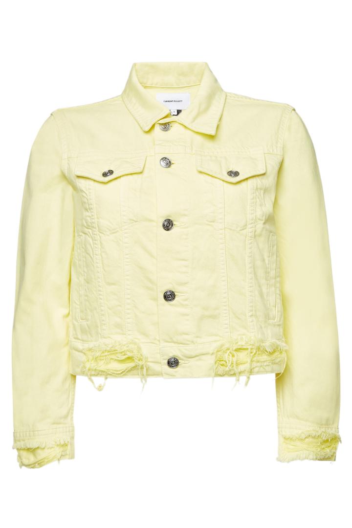 Current/elliott Current/elliott The Baby Trucker Denim Jacket