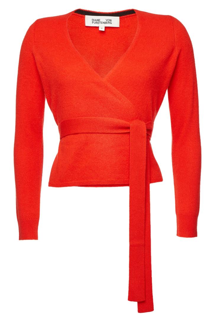 Diane Von Furstenberg Diane Von Furstenberg Ballerina Cashmere Wrap Pullover