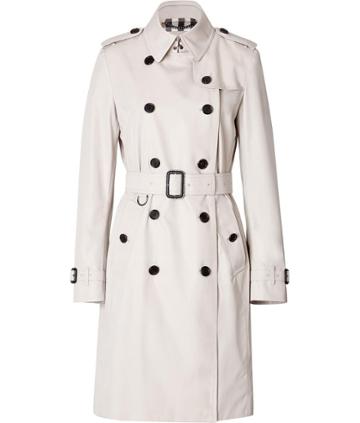 Burberry London Cotton Gabardine Long Kensington Trench Coat In Trench
