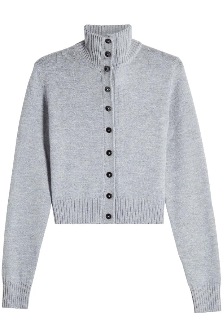 Jil Sander Jil Sander Fleece Wool Cardigan