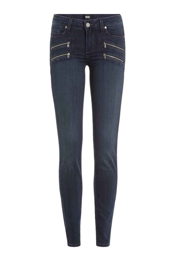 Paige Paige Skinny Jeans With Zippers - None