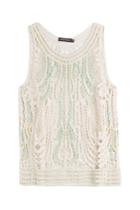 Antik Batik Antik Batik Arleen Bead Embellished Tank - Beige