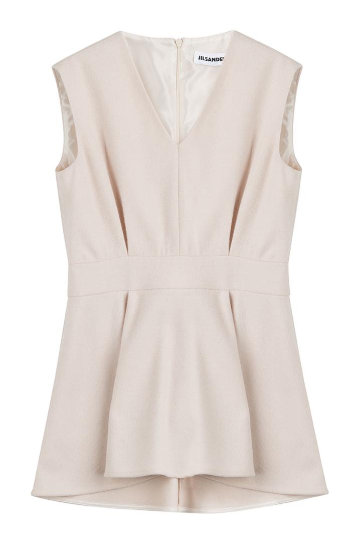 Jil Sander Jil Sander Gathered Virgin Wool Top - None