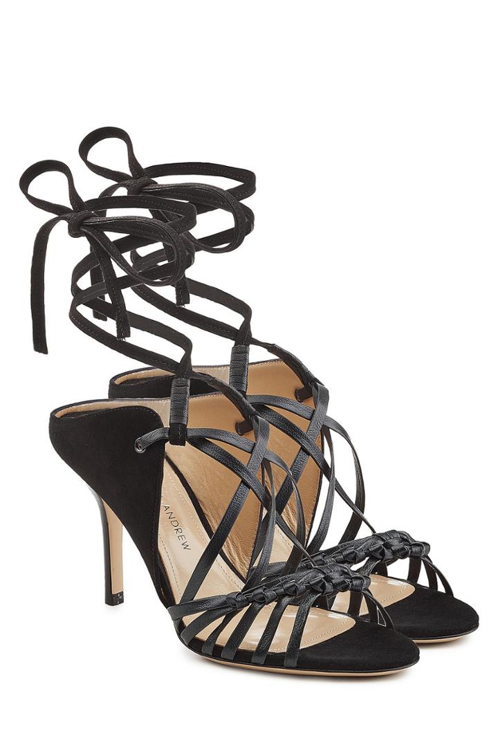 Paul Andrew Paul Andrew Sandals With Leather And Suede