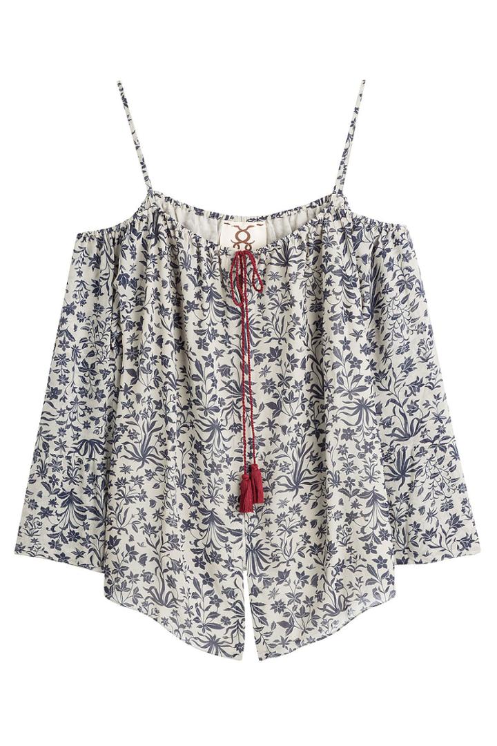 Figue Figue Manya Printed Silk Top - None
