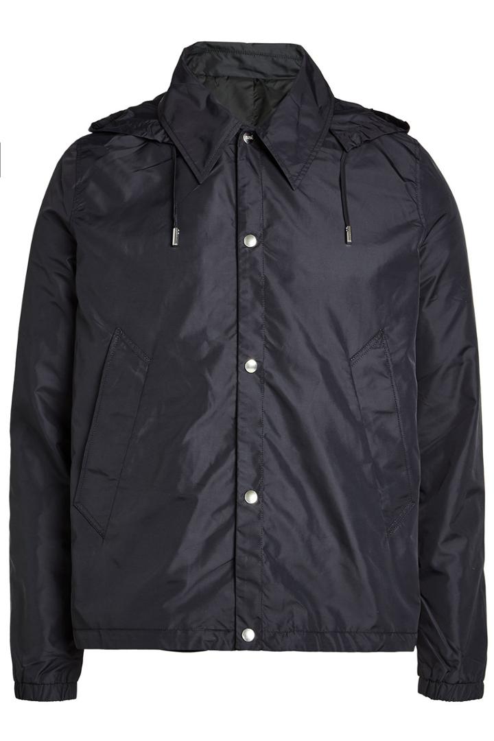 Ami Ami Bomber Jacket With Collar