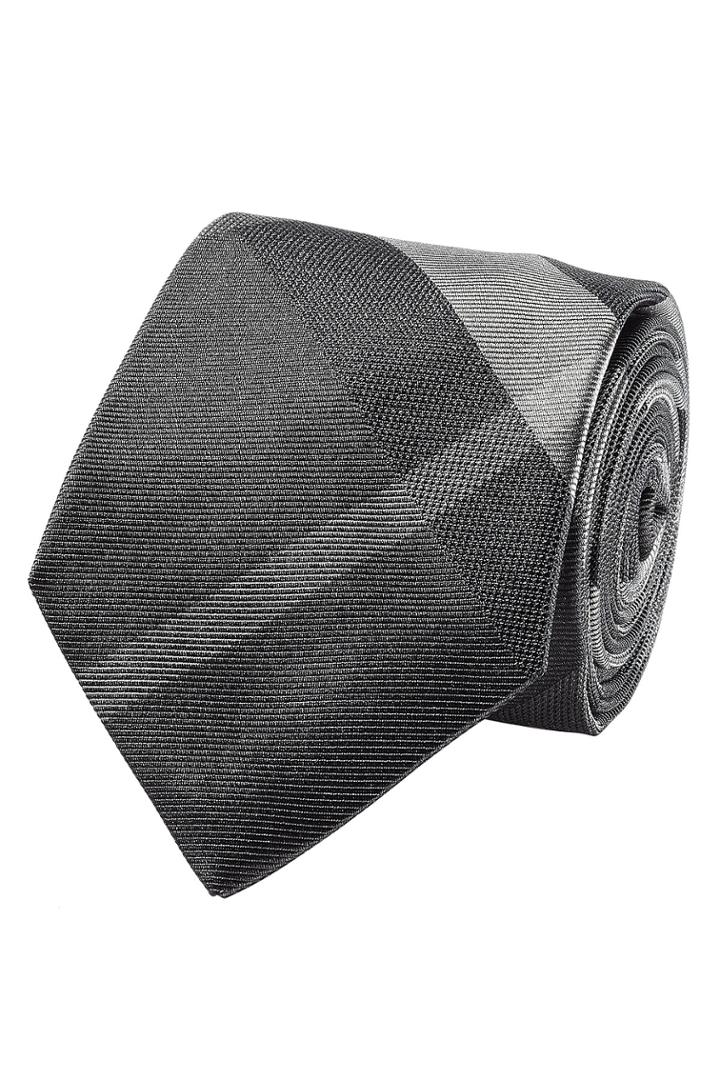 Burberry London Burberry London Silk Tie - Grey