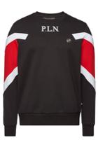 Philipp Plein Philipp Plein Printed Cotton-blend Sweatshirt With Embroidery