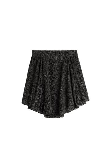 Olympia Le-tan Olympia Le-tan Asymmetric Skirt With Silk