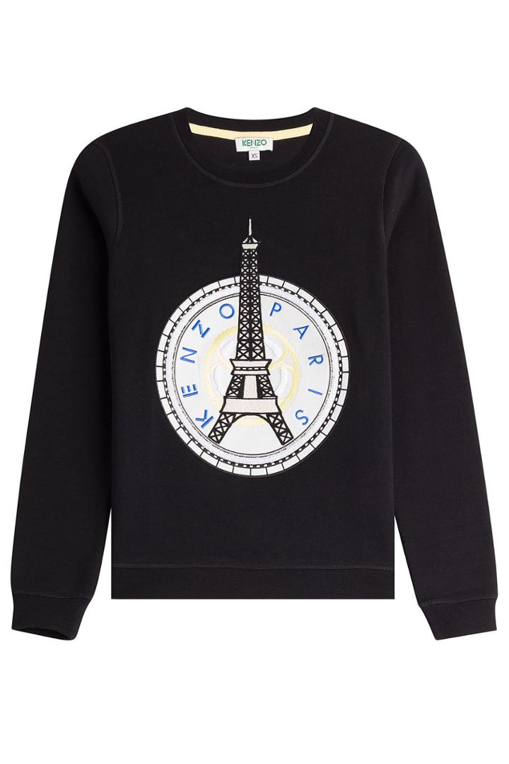 Kenzo Kenzo Printed Cotton Sweatshirt