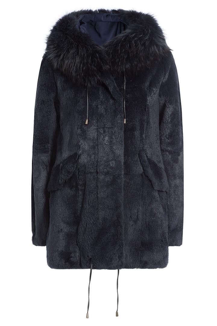 Steffen Schraut Steffen Schraut Rabbit And Raccoon Fur Parka