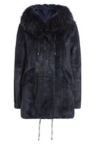 Steffen Schraut Steffen Schraut Rabbit And Raccoon Fur Parka