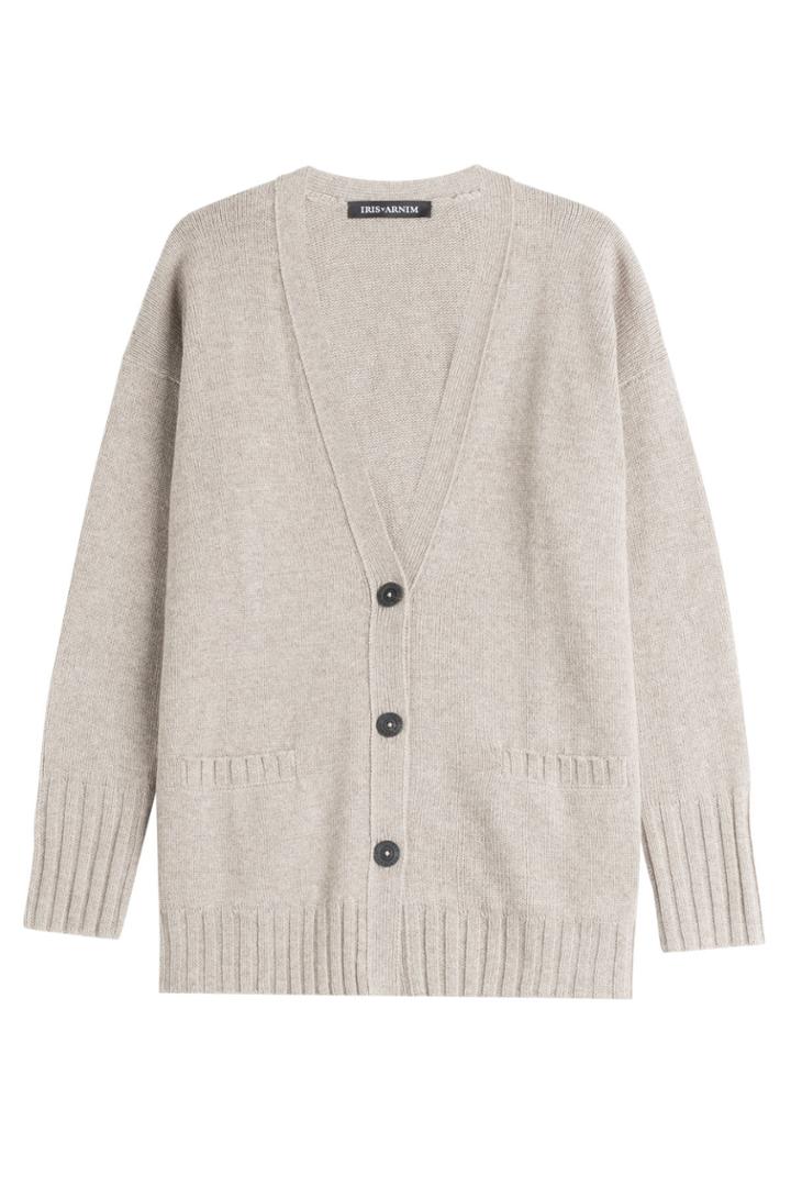 Iris Von Arnim Iris Von Arnim Cashmere Cardigan - Beige