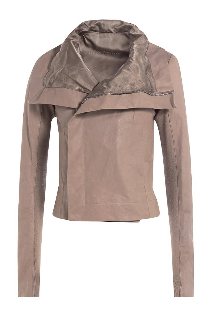 Rick Owens Rick Owens Leather Jacket - Brown