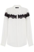 The Kooples The Kooples Blouse With Lace