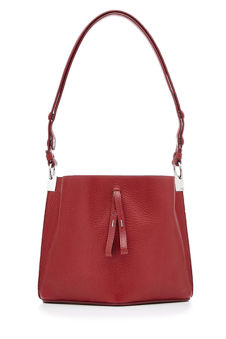 Maison Margiela Maison Margiela Textured Leather Bucket Bag - None