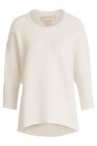 Michael Kors Michael Kors Wool-silk Knit Top - White