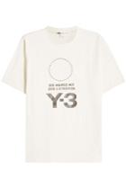 Y-3 Y-3 Printed Cotton T-shirt