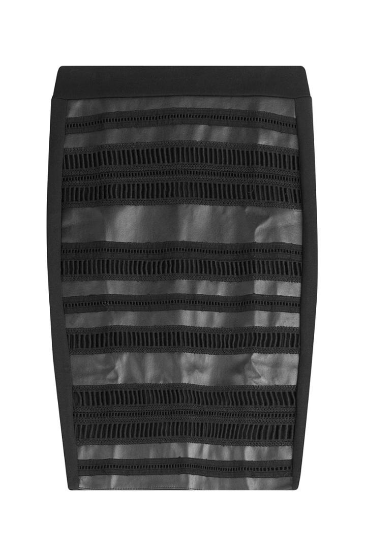 Bailey 44 Bailey 44 Pencil Skirt With Faux Leather