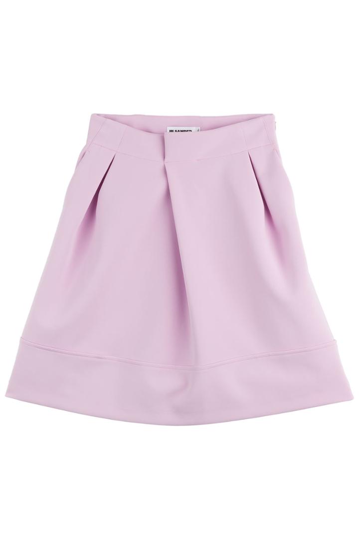 Jil Sander Jil Sander Neoprene Skirt - Pink