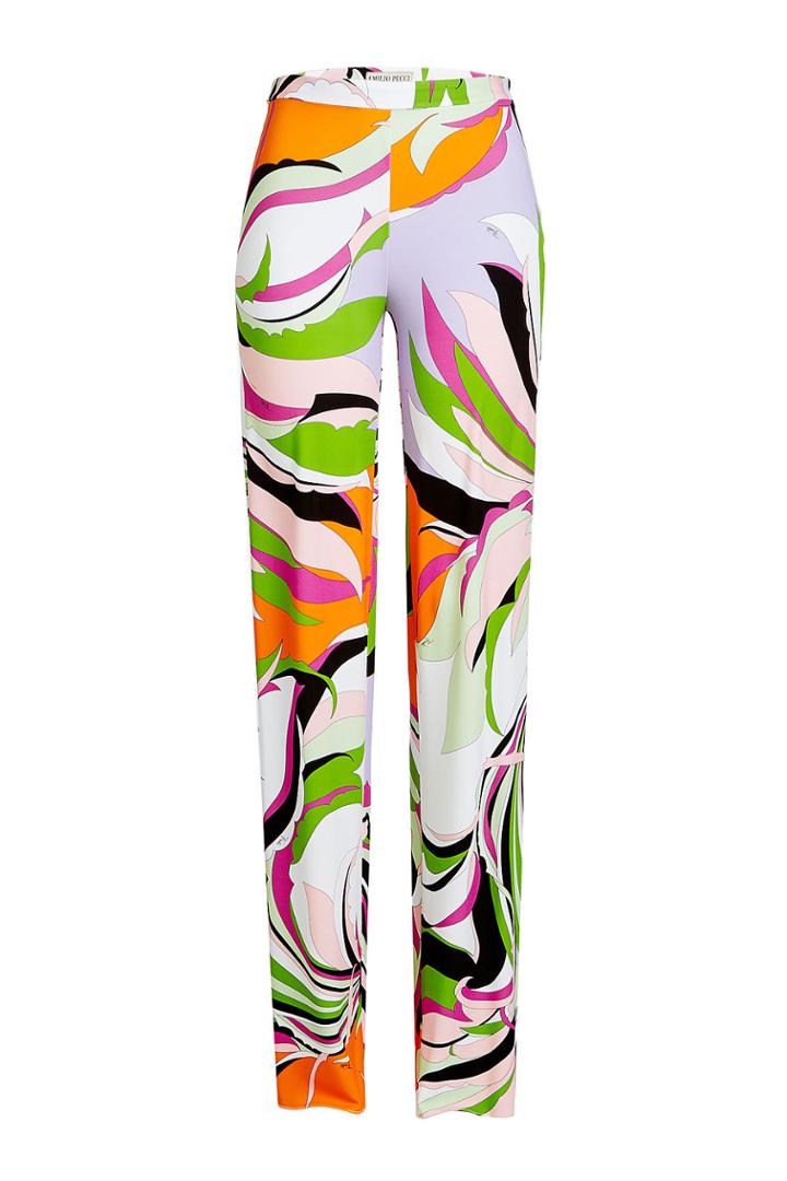 Emilio Pucci Emilio Pucci Printed Wide-leg Pants
