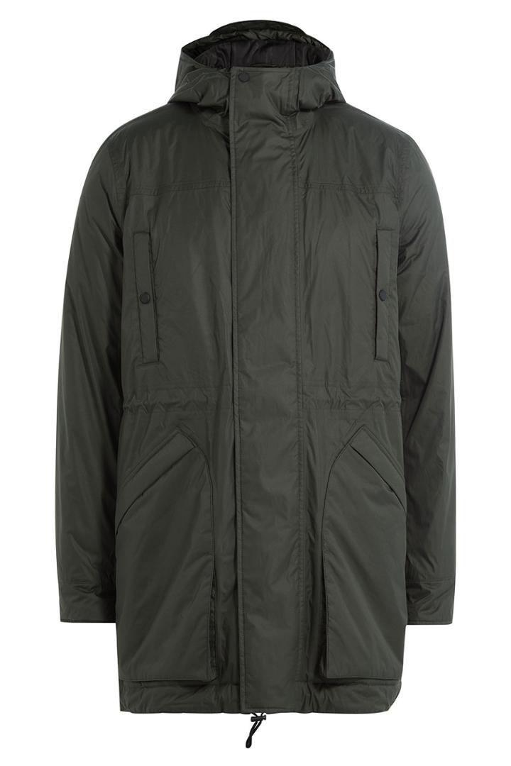 Hunter Hunter Fabric Parka With Hood