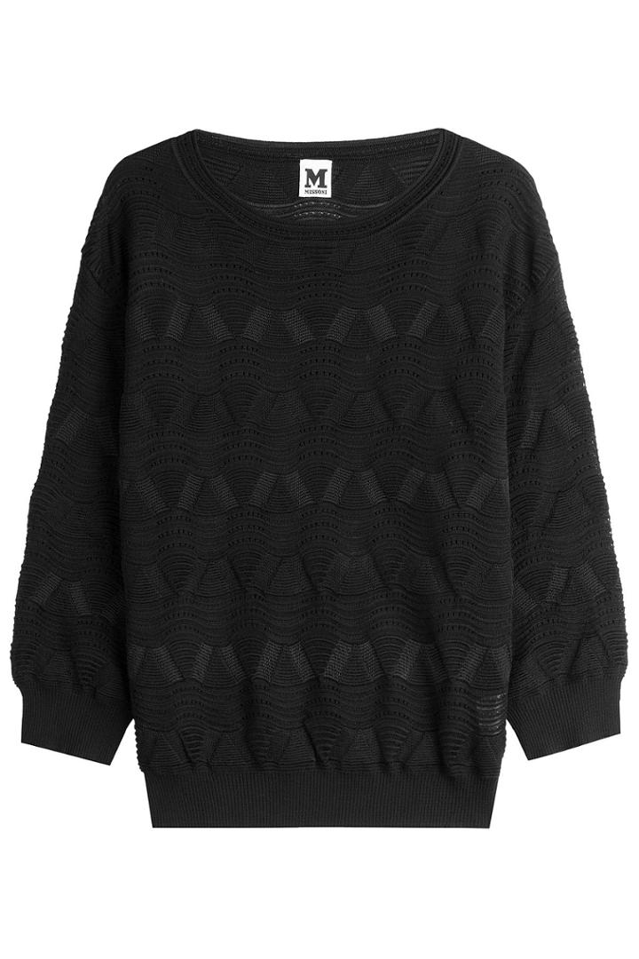 M Missoni M Missoni Wool Blend Pullover - Black