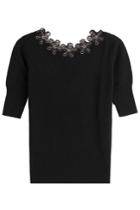 Etro Etro Wool-cashmere Pullover With Embroidery - Black